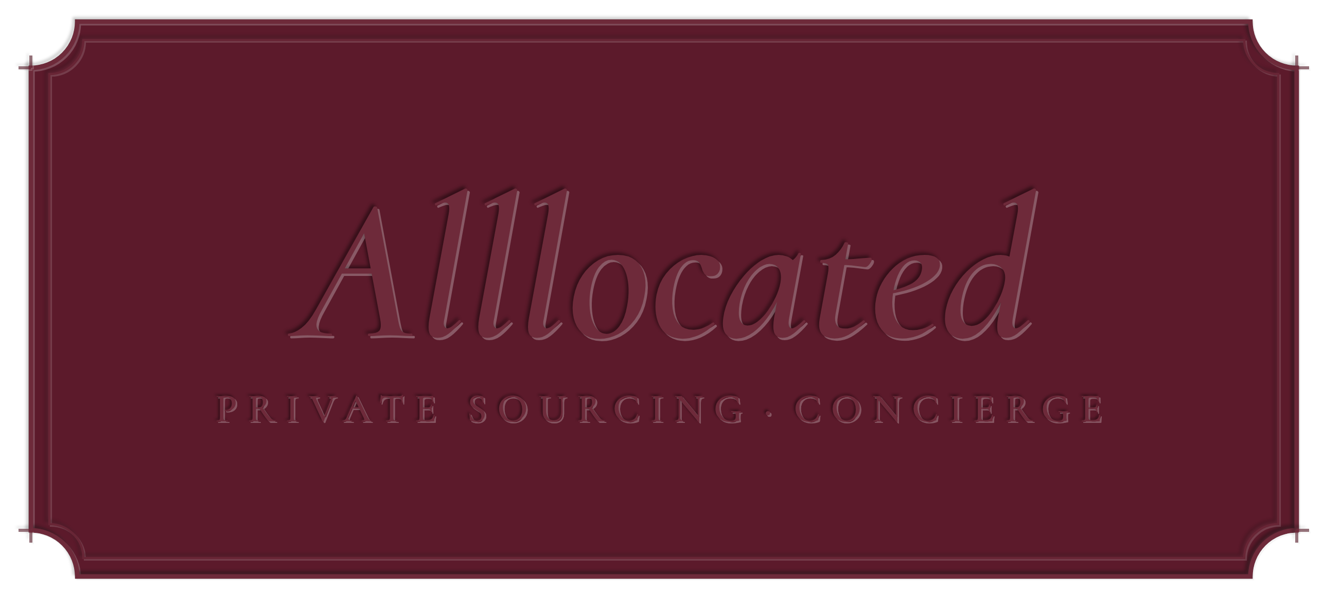 Alllocated — Private Sourcing · Concierge